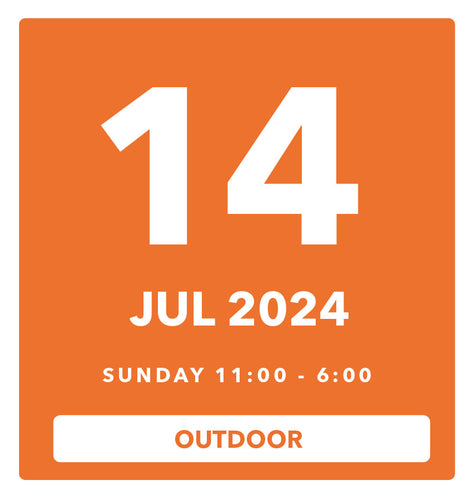 The Luggage Market Booth | 14 July 2024 (Outdoor)